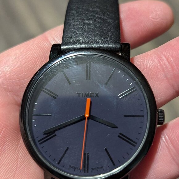 timex working watch indiglo leather straps - Picture 5 of 9